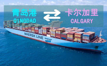 青岛到卡尔加里海运服务包含了舱位、运费、航程等查询服务及出口报关操作流程